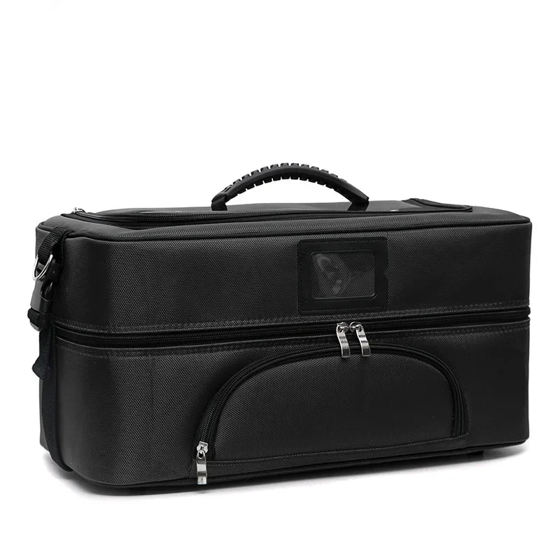 Large Capacity Travel Makeup Bag with Multiple Storage Layers