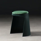 Modern Plastic Stackable Stool 36x42cm Minimalist Footrest for Living Room, Bedroom or Office