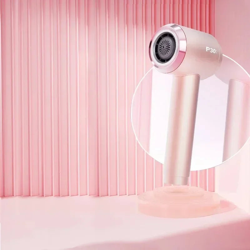 Rechargeable Cordless Hair Dryer Hot & Cold Air, Ion Tech, Travel-Ready Pink-AU Plug
