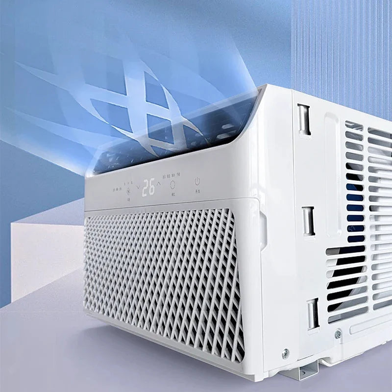 Window Air Conditioner 1500W with Heating, Dehumidifier & Smart Inverter Technology