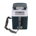 Mini Electric 15L Car Fridge Freezer for Home & Travel Blue