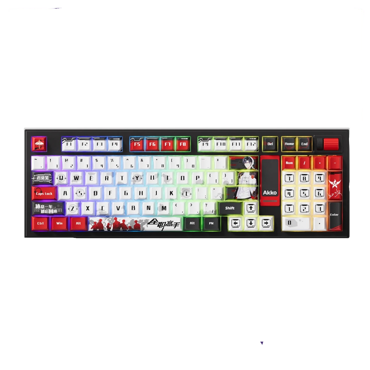 Wireless Mechanical Gaming Keyboard 96-Key RGB Hot-Swap Ye Xiu
