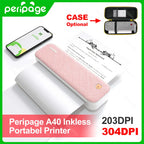Wireless A4 Thermal Printer 203dpi for Travel & Office