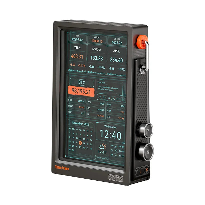 10.1" Wi-Fi Smart Pixel Display with Clock, Weather, Calendar and Real-Time Tickers