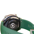 1.43” Green Fitness Smartwatch with Dual-Band GPS & Wear OS