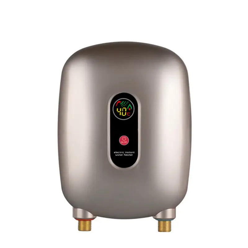 Golden 3500W Electric Tankless Hot Water Heater for Kitchen & Bathroom Use