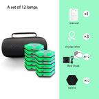 12 Pack Smart Reaction Training Lights with App Control