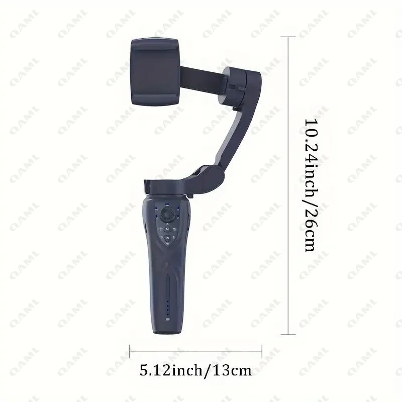 Portable 3-Axis Gimbal with Smart Face Tracking for Smartphones