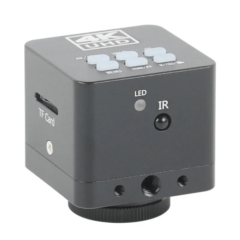 12MP 4K HDMI Type-C Digital Microscope with Lens