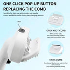 Low Noise Pet Vacuum Grooming Kit for Cats & Dogs