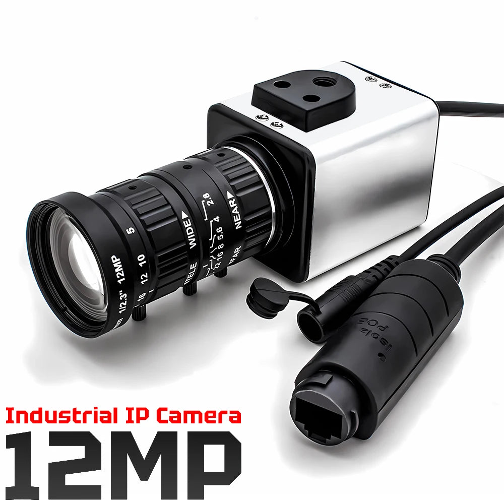 12MP 6K IP Security Camera with 10X Zoom 12V