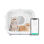 60L Pet Drying Cabin with Smart Temp & Gentle Grooming
