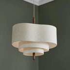 LED Cloth Ceiling Lamp for Restaurant and Home
