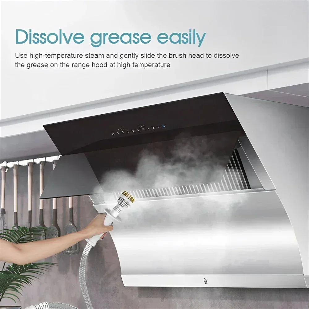 Rechargeable Steam Mop with 3 m Cord & Accessories