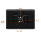Touchscreen Smart Home Panel with POE and RS485