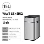 15L Automatic Kitchen Waste Bin – Touch-Free, Waterproof, Odor Control