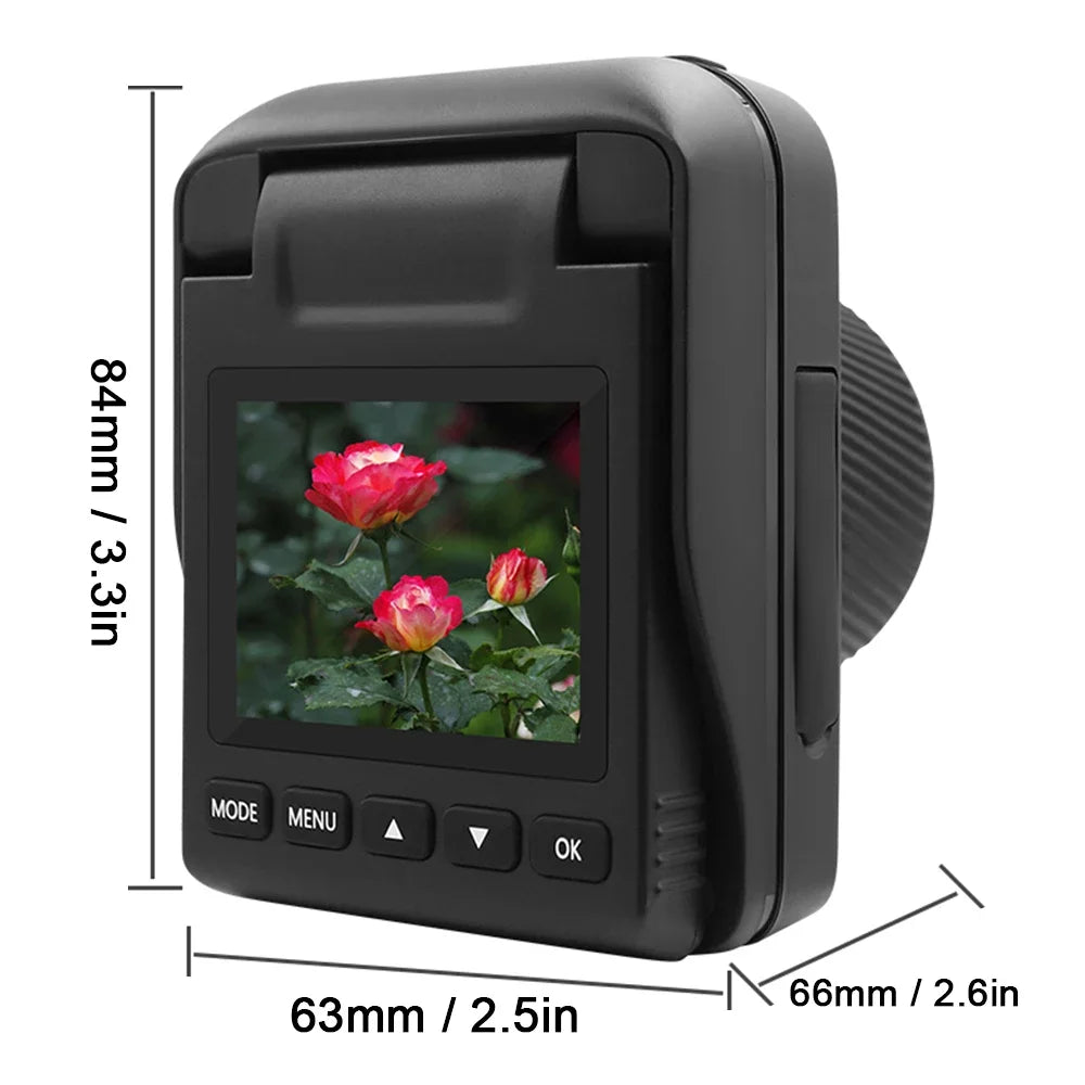 Outdoor 4K Timelapse Camera 32MP Waterproof 90° Rotating Display