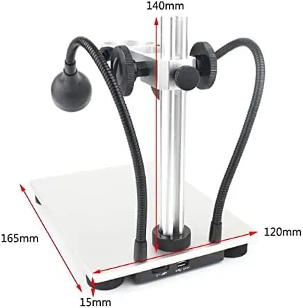 1600X Digital Microscope with Adjustable Stand and 8 LED Lights – USB