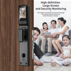 Intelligent Fingerprint & Password Electronic Door Lock