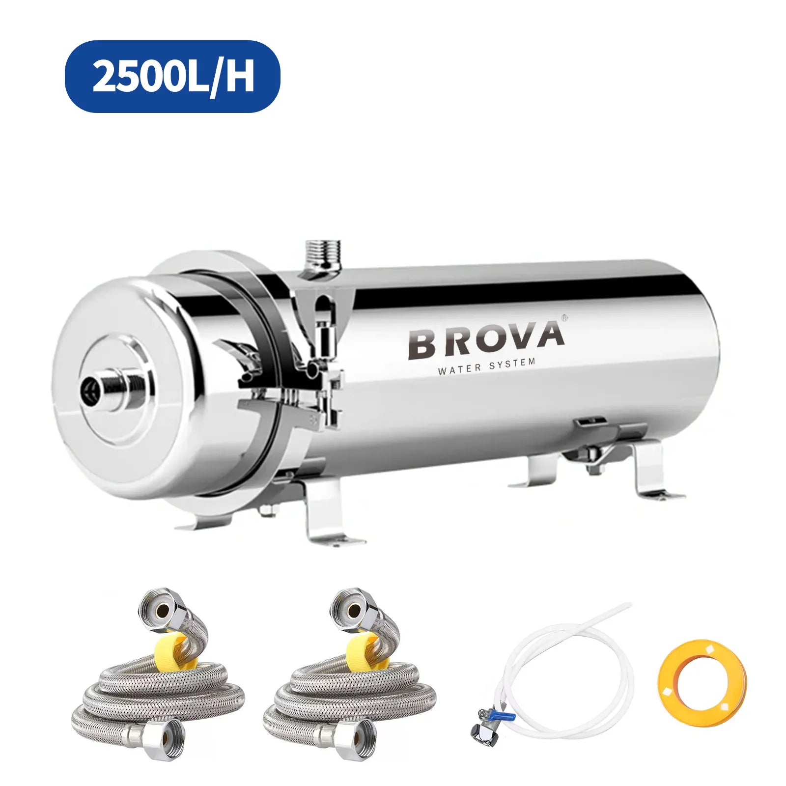 High-Flow 2500L PVDF Water Purifier for Home & Commercial