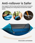 4-in-1 Outdoor Camping Hammock with Sunshade & Mosquito Net
