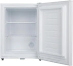 Compact 60L Small Wine Cooler & Refrigerator Chest for Bedroom Boat Office White