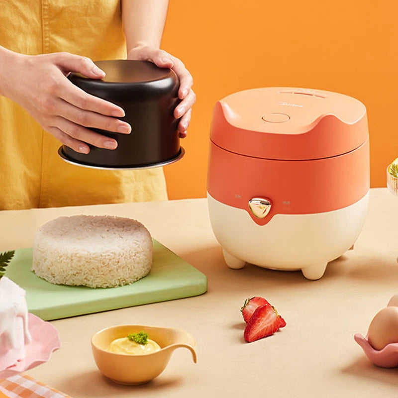 1.2L Portable Rice Cooker – Non-Stick Inner Pot, Travel-Friendly Design