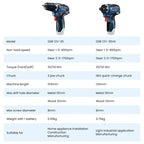 Compact Cordless Screwdriver Drill for Home DIY, 32mm Wood Capacity  GSR 12V-35 HX SOLO