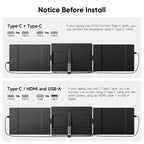 14.1-inch Portable Laptop Screen Extender with Dual FHD