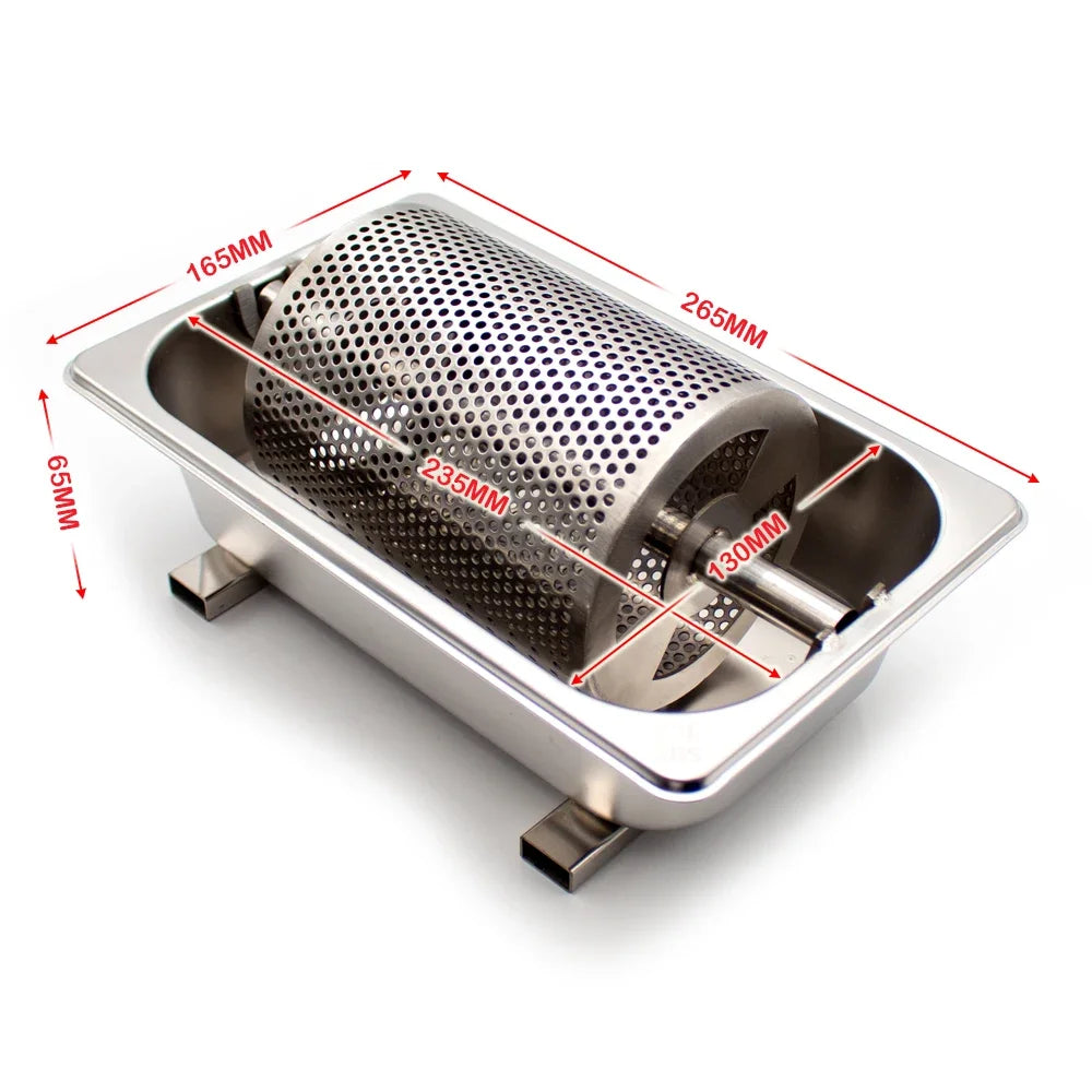 1.7L Stainless Steel Butter Roller for Griddle Cooking