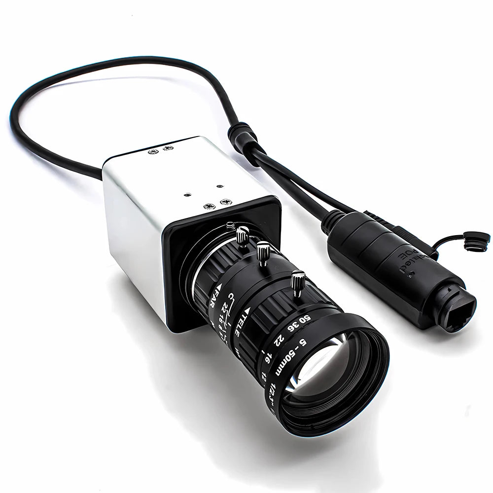 12MP 6K IP Security Camera with 10X Zoom 48V