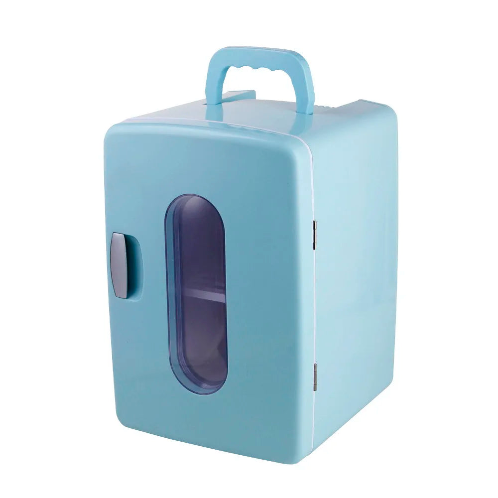 12L Portable Mini Fridge Cooler & Warmer for Car and Home – Blue