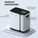 Home Oxygen Concentrator 1-8L Touch Screen with Timer 220V-240V
