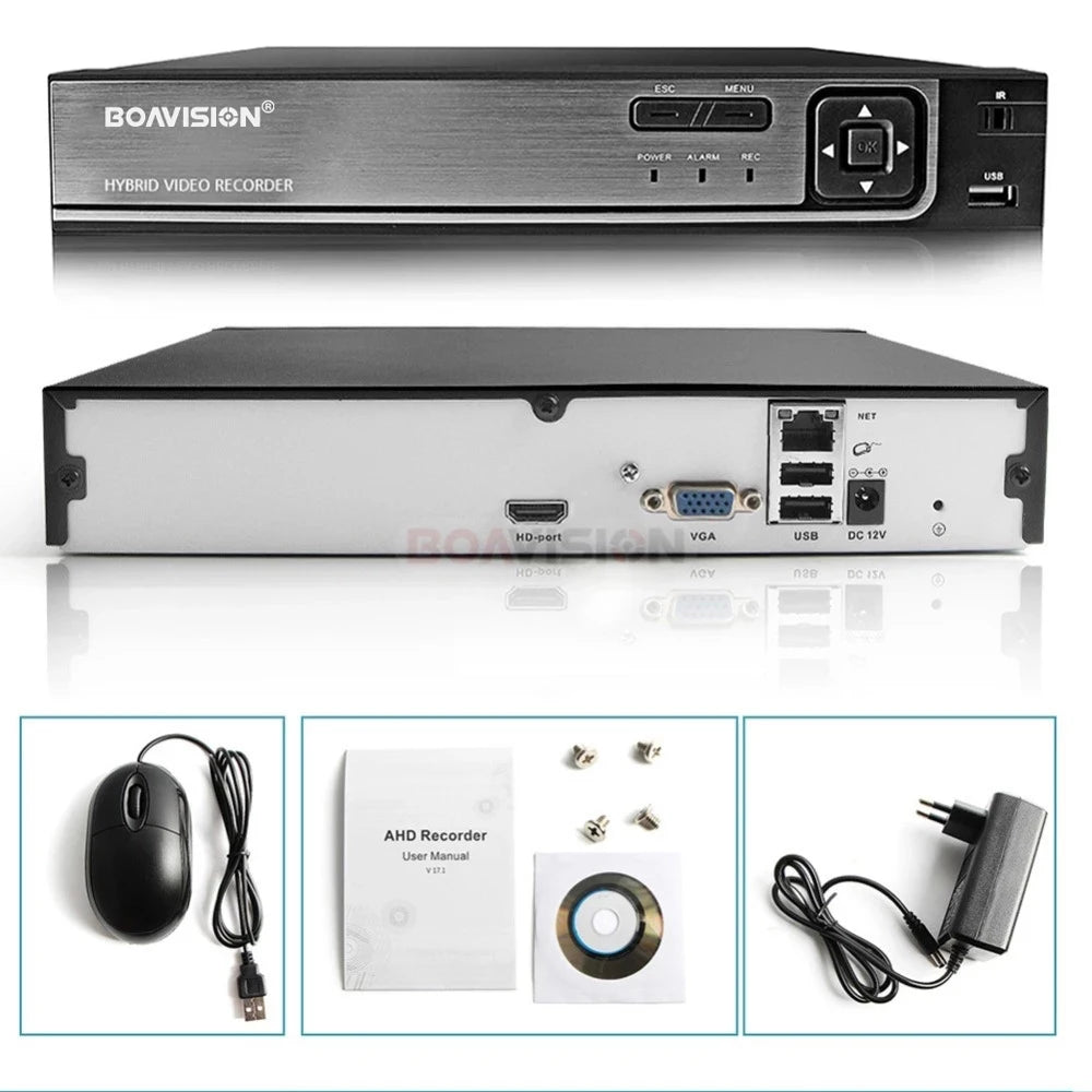 16CH 5MP Network Video Recorder with H.265 Compression 4T