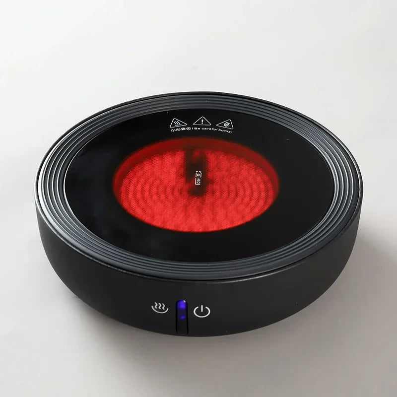 1200W Mini Induction Cooker with Adjustable Heat and Sleek Microlite Panel
