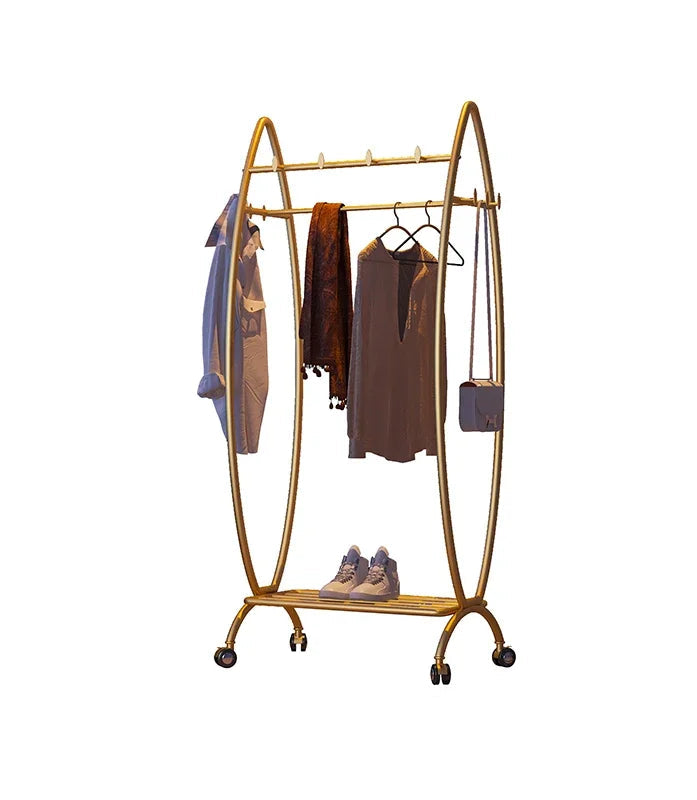 Modern Home Coat Stand Space-Saving Floor-to-Ceiling Rack for Hallway, Balcony & Living Room