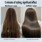 2-in-1 Hair Straightener & Dryer with Negative Ions and 3 Heat Modes