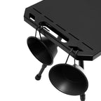 Portable Outdoor Picnic Table, Waterproof Aluminium Alloy Build