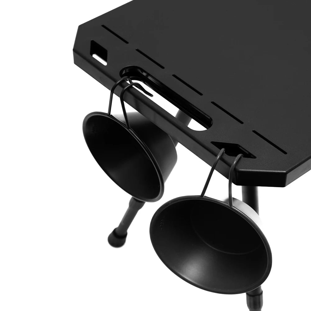 Compact Outdoor Table, Waterproof Surface, for BBQ or Hiking