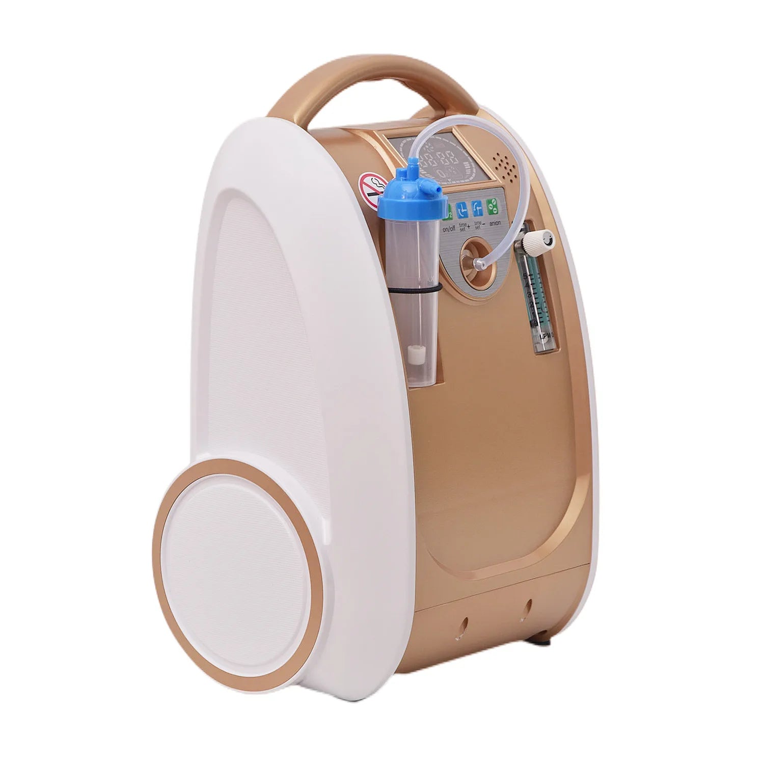 Portable Oxygen Concentrator 1–5L Adjustable Flow for Home Use