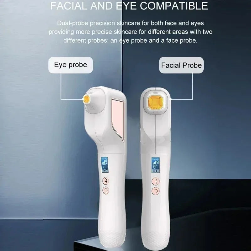 Home Use Facial Beauty Device with 2 Heads – Skin Tightening & Wrinkle Reduction Tool