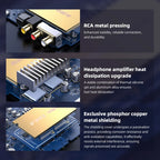 High-Res USB DAC & Headphone Amplifier for Home Audio