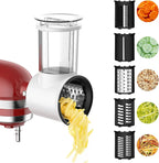 KitchenAid Stand Mixer Cheese Grater Attachment, 5 Blades