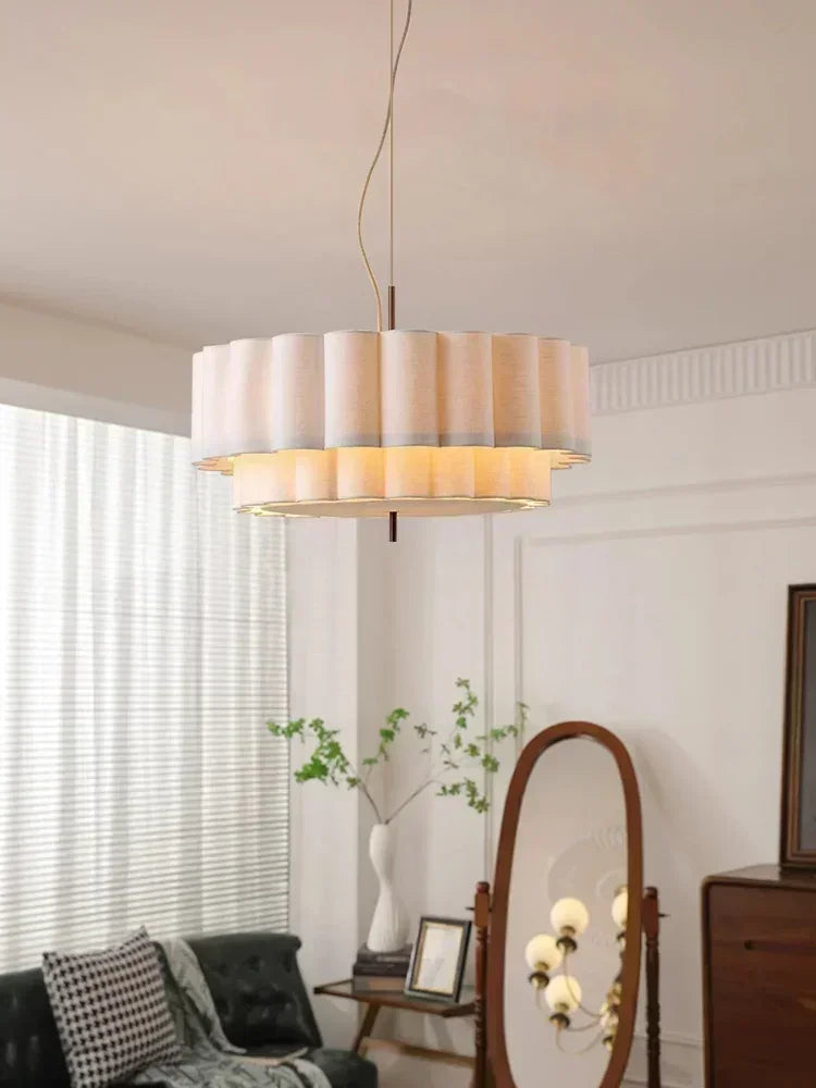 White Light Hanging Lamp for Bedroom or Living Room