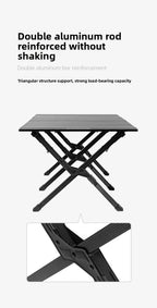 Lightweight Folding Camping Table for Hiking & Outdoor Use