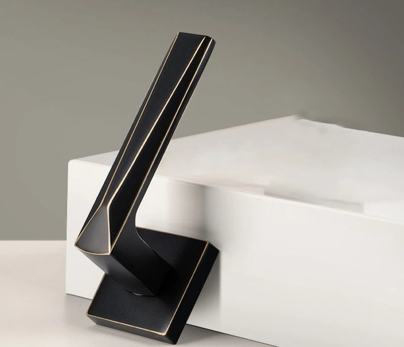 Invisible Brass Interior Door Lock for Bedrooms
