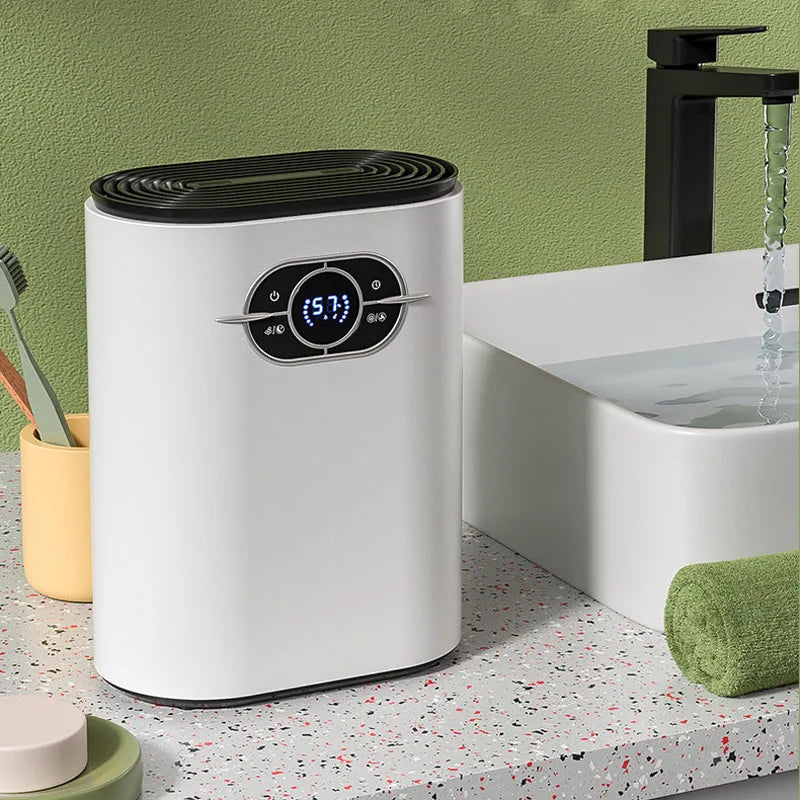 1.2L Compact Electric Dehumidifier with Ioniser & Auto Shut-Off Remote Controlled AU Version