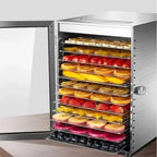 12-Layer Electric Food Dehydrator for Fruits, Vegetables & Meat