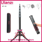 Adjustable Carbon Fiber Photography Light Stand for Travel
