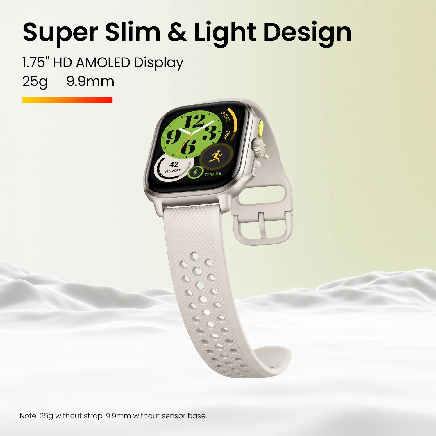 1.75" AMOLED Fitness Smartwatch with Heart Rate & Sleep Tracker – Amazfit Cheetah 44mm